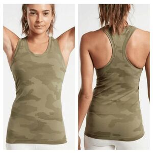 ATHLETA Speedlight Camo Tank Size XS